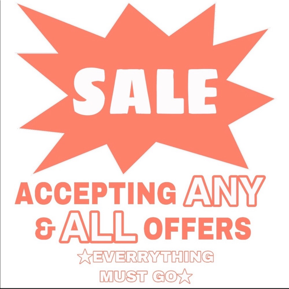 OPEN TO OFFERS :)